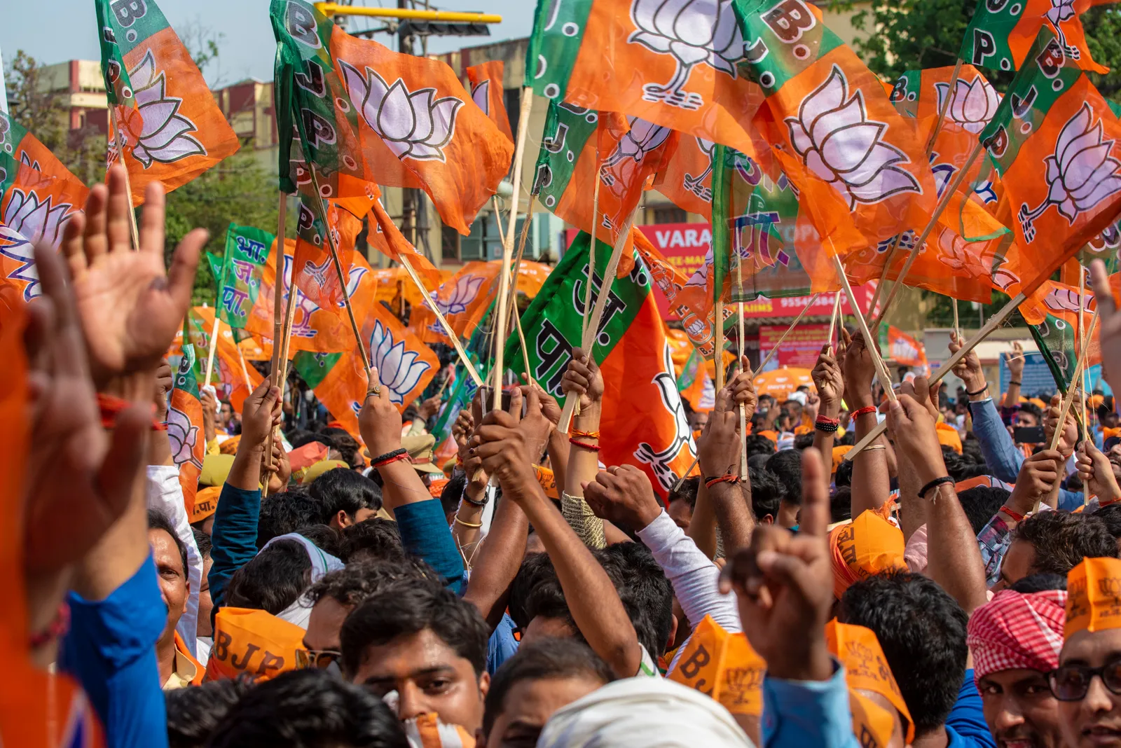 Rally Bharatiya Janata Party BJP Narendra Modi India April 2019