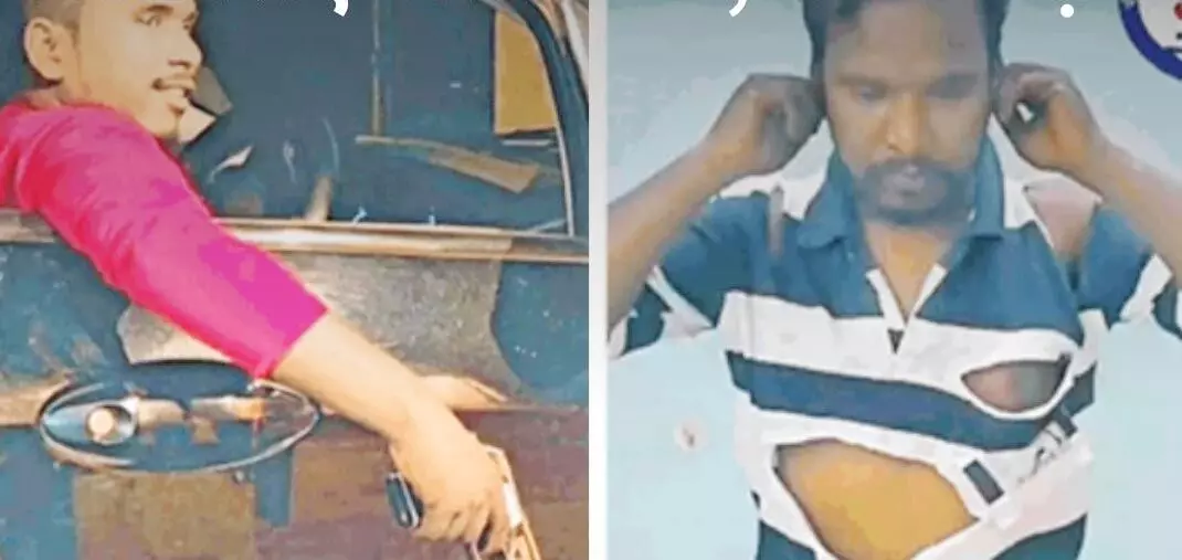 पिस्टल के साथ रील बनाकर खुद को बताया डॉन, पुलिस ने निकाली हेकड़ी