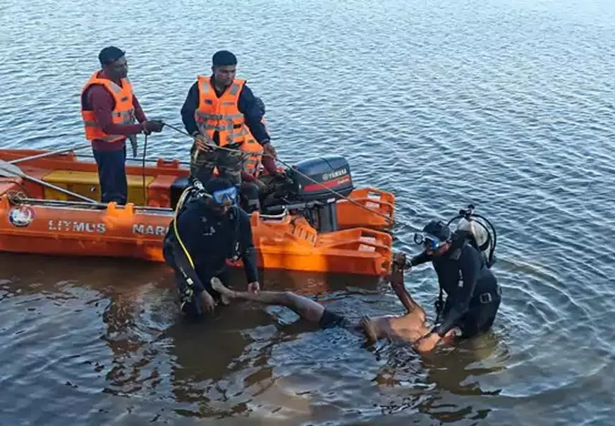 डैम में डूबने से युवक की मौत, एसडीआरएफ ने कई घंटे बाद शव किया बरामद