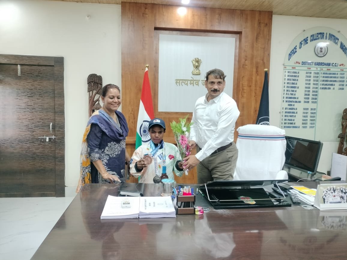 विश्व पैरा एथलेटिक्स ग्रां प्री 2025: कबीरधाम की छोटी मेहरा ने जीते दो कांस्य पदक