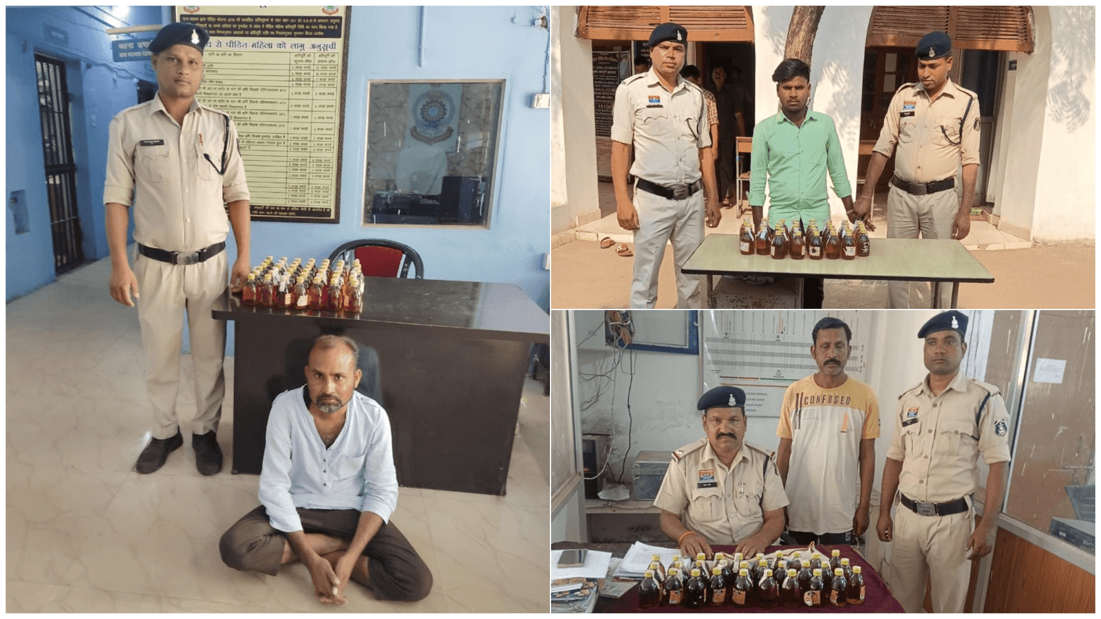 बलौदाबाजार-भाटापारा में अवैध शराब कारोबार पर बड़ी कार्रवाई, 3 आरोपी गिरफ्तार, 107 पाव देशी मसाला शराब जब्त