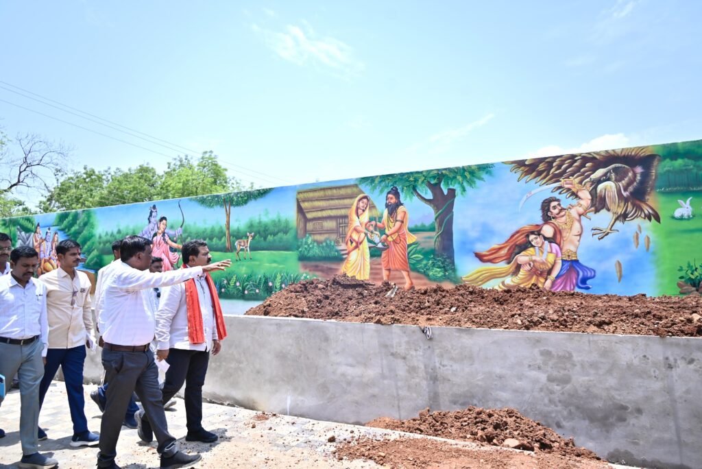 उपमुख्यमंत्री विजय शर्मा ने भोजली तालाब के समीप निर्माणाधीन उद्यान और पाथवे का लिया जायजा, दिए गुणवत्तापूर्ण विकास के सख्त निर्देश