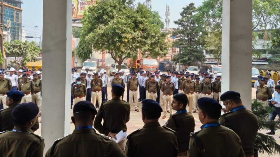 नवा रायपुर में वीवीआईपी सुरक्षा वाली DG–IG कॉन्फ्रेंस के लिए 2000 से अधिक जवान तैनात